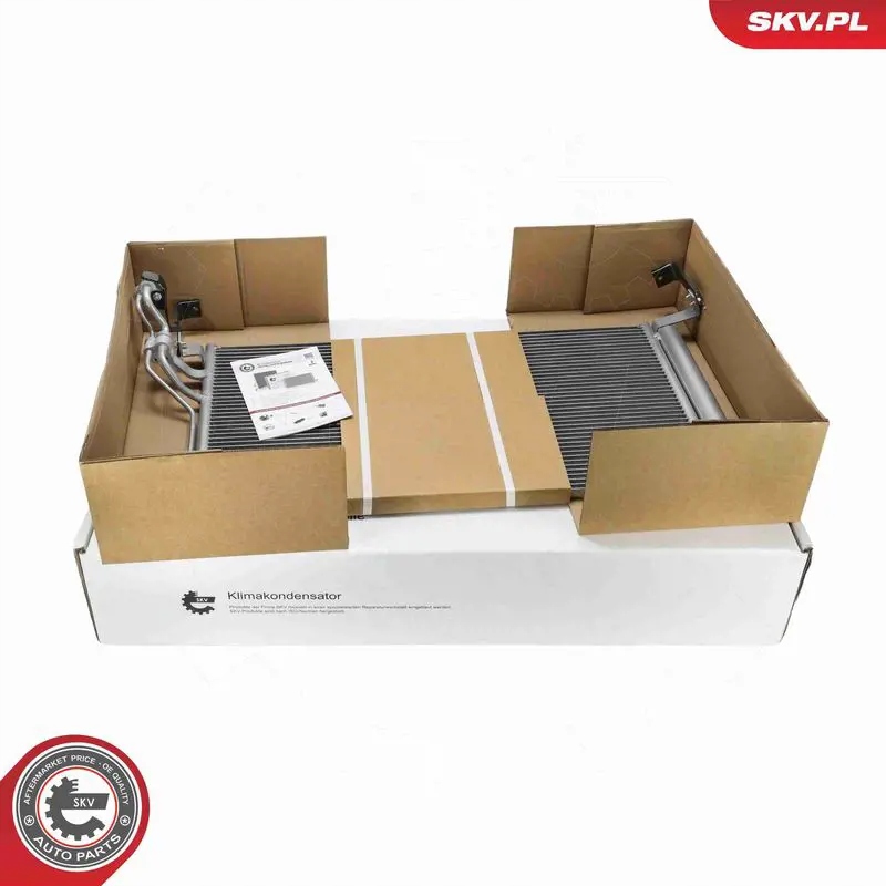 esen skv 86SKV340 конденсатор, радиатор кондиционера
