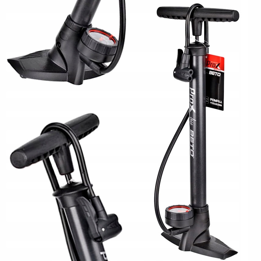 Pompka Rowerowa Beto CMP-151SG1 Z Manometrem Prox