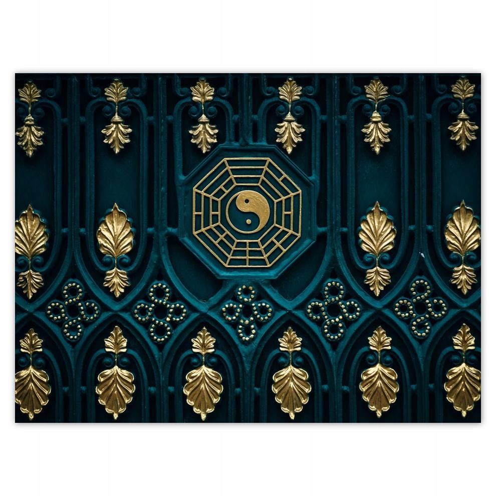

Plakat 40x30 Abstrakcja Złota harmonia