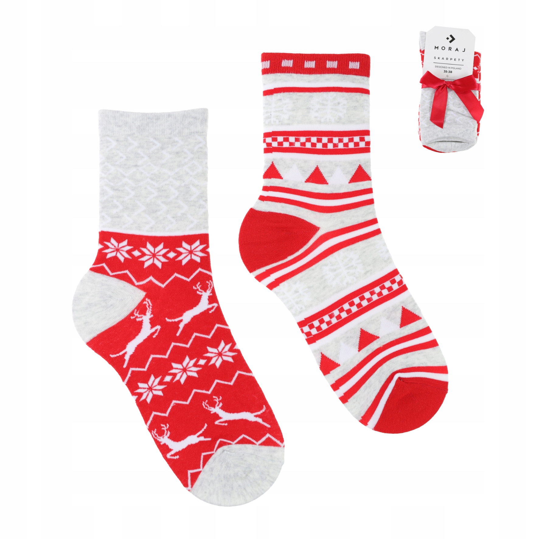 

Moraj Skarpety Świąteczne 2-PARY 35-38