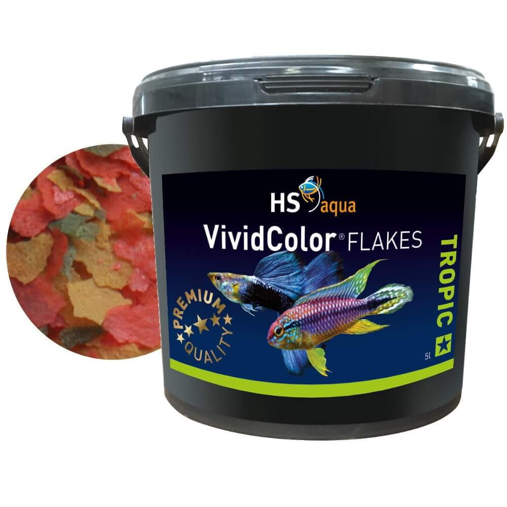 Osi Hs Aqua VIVID Color Flakes 5000ML 5L 900g Krmivo Pro Ryby O.s.i.