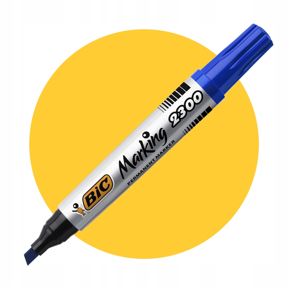 BIC MARKING 2000 | MARKER ŚCIĘTY NIEBIESKI | 1szt Marka BIC