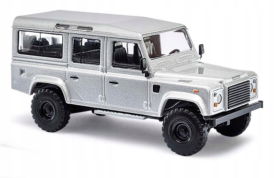 Busch 50351 Land Rover stříbrná metalíza