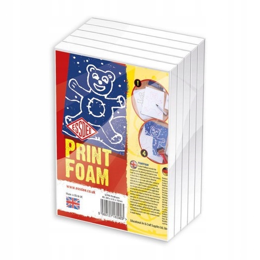 Pianka Płyta Do Linorytu PrintFoam Essdee A4 op. 5 szt