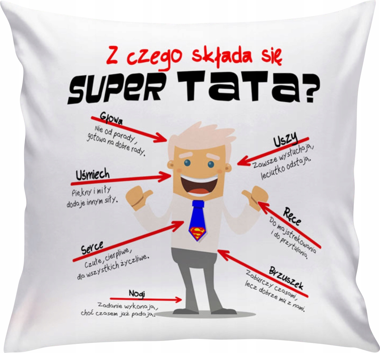 

Poduszka Jasiek Dla Taty Dzień Ojca T19