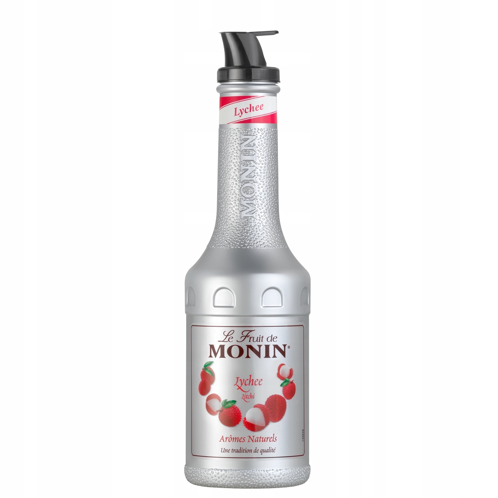 Levně Monin Pyré ovocné Liči (Lychee) 1 litr dužiny, pyré do nápojů