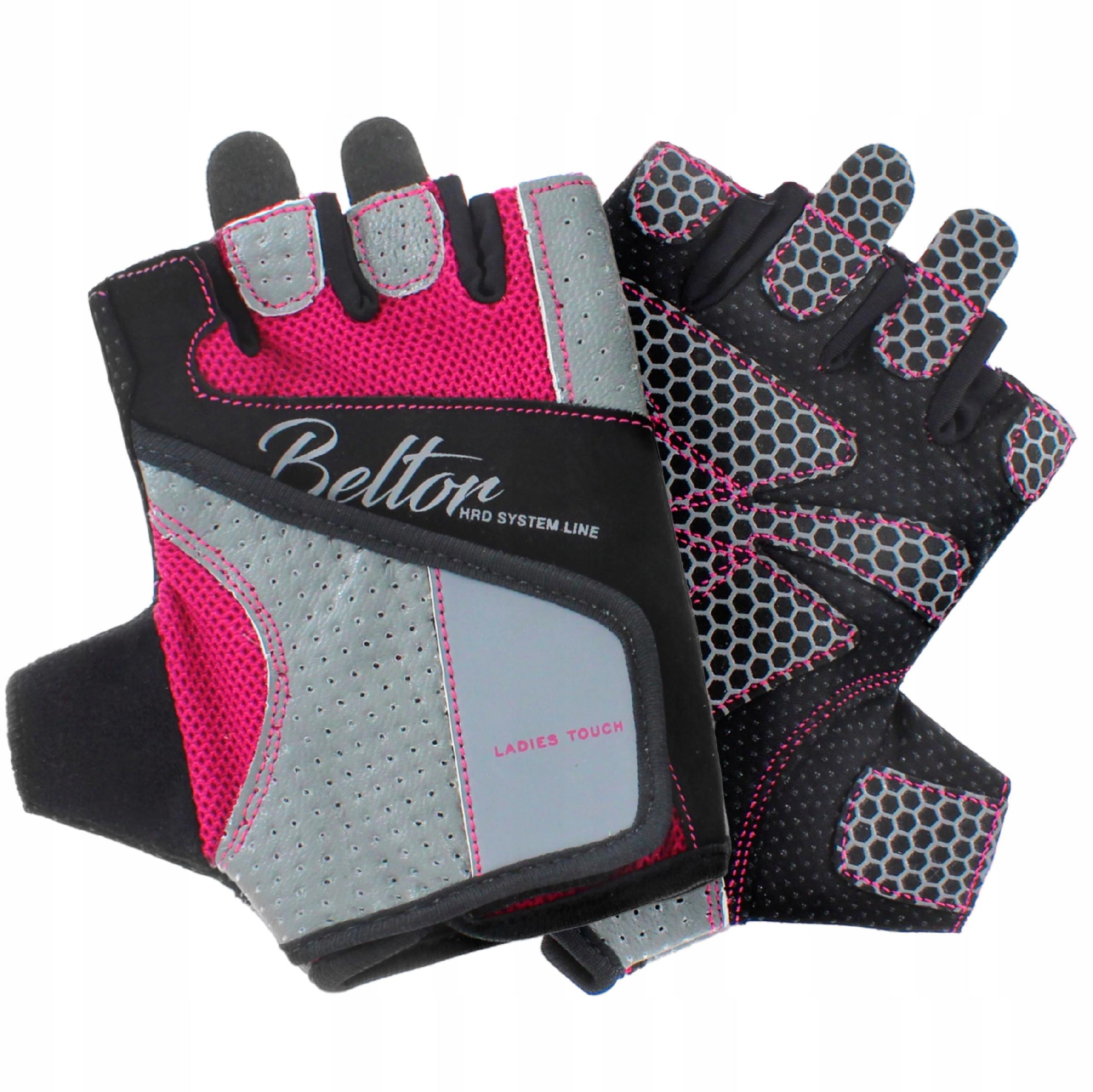 

Rękawiczki Treningowe Damskie Na Siłownie Skórzane