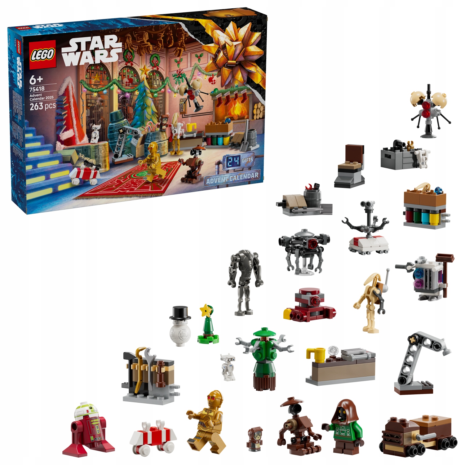 Lego Star Wars 75418 Adventní kalendář 2025