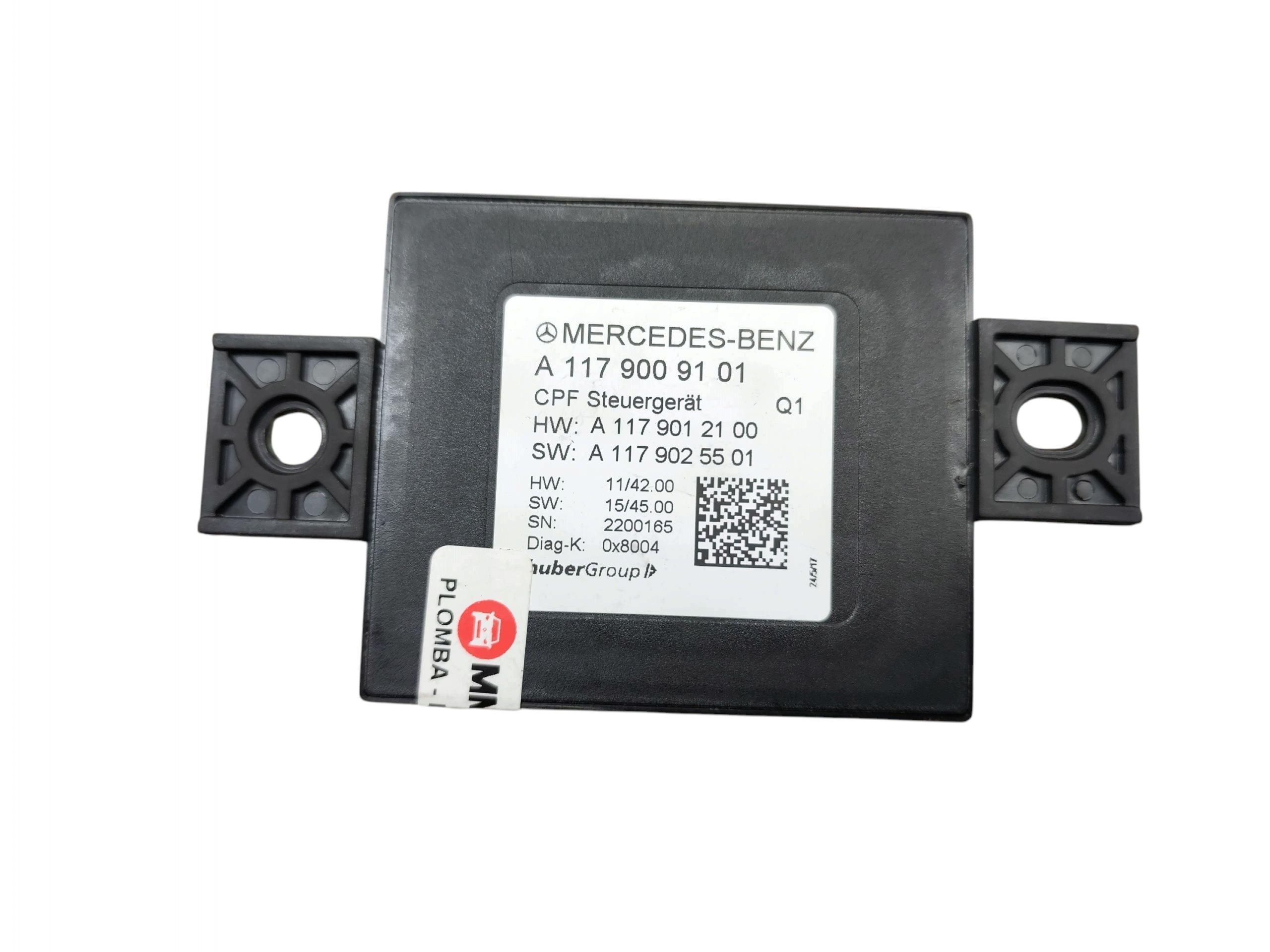 module control unit KAMERY MERCEDES GLA X156 LIFT (2017-2019) A1179009101