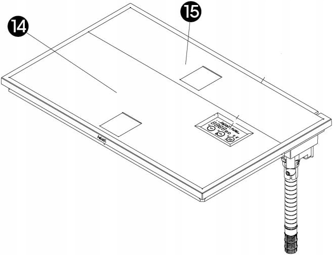 Levně Kryt Akvária Askoll AB350071PURE XL Led A316