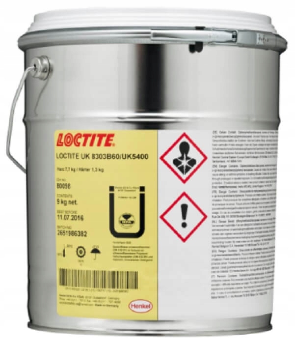 

Loctite Uk 8303B60/UK5400 Zestaw klej utwardzacz