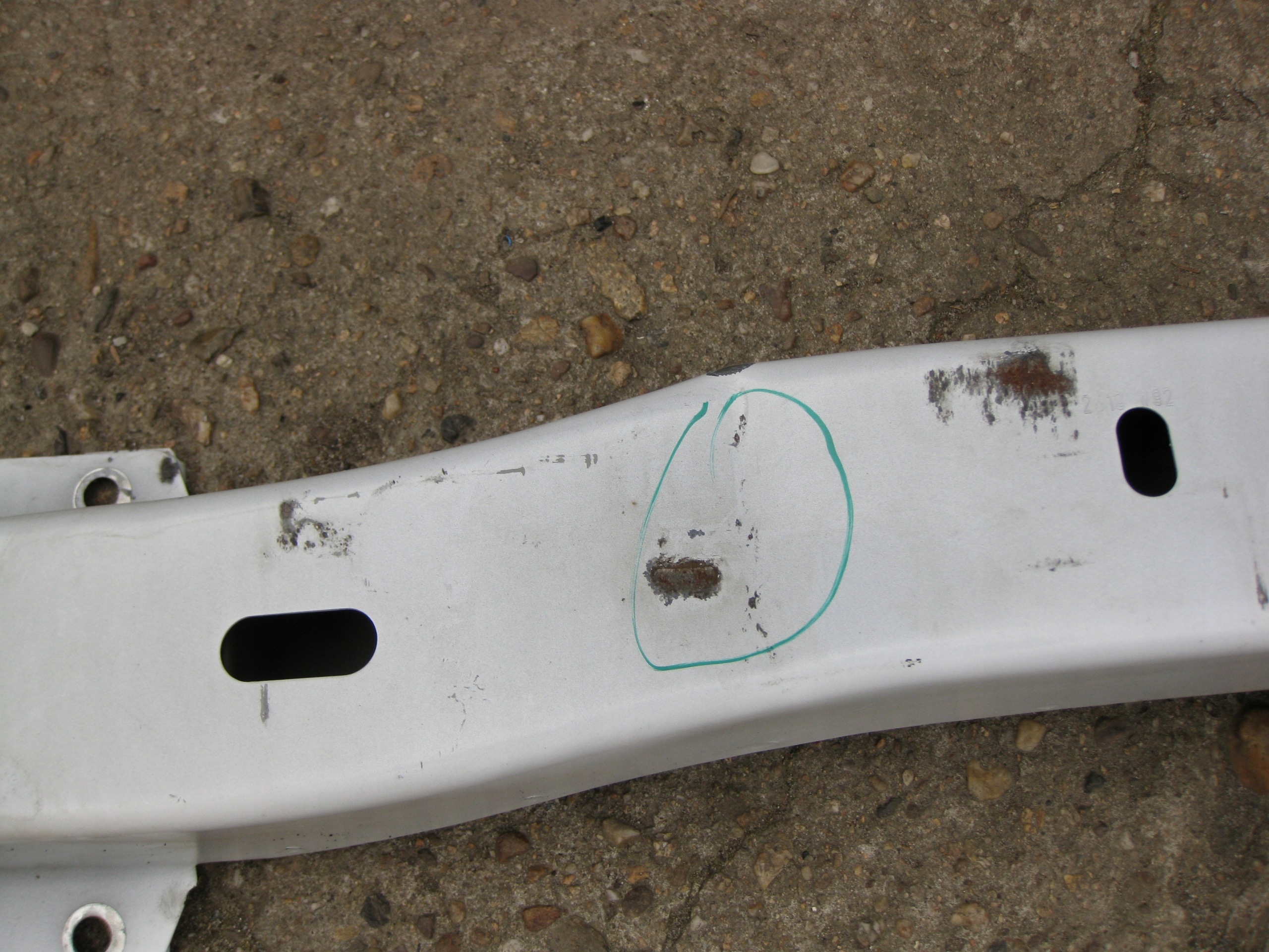RENAULT MASTER III LIFT pillar bumper support front 752105829R