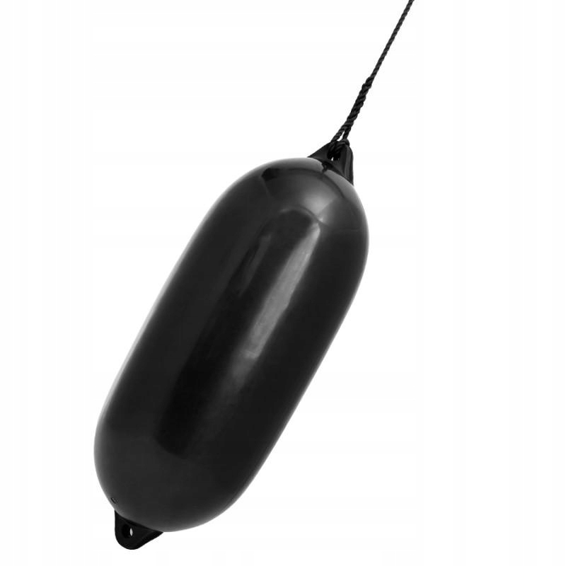 Odbijacz Odbój Jachtowy Gumowy 21x 62cm Majoni Czarny Starfender 3