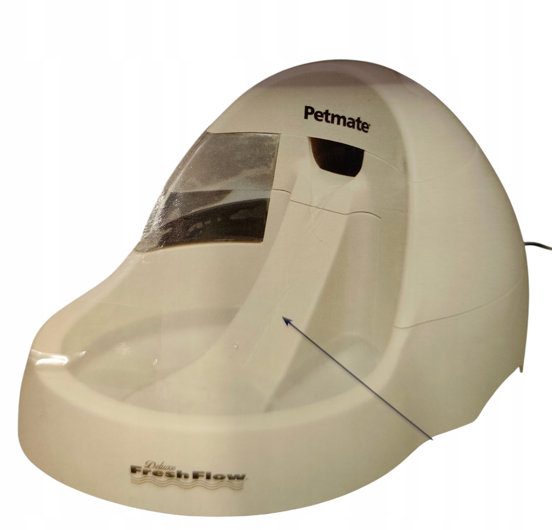 Trixie Zásobník na vodu Miska Automat Podavač pro psa a kočku bílý