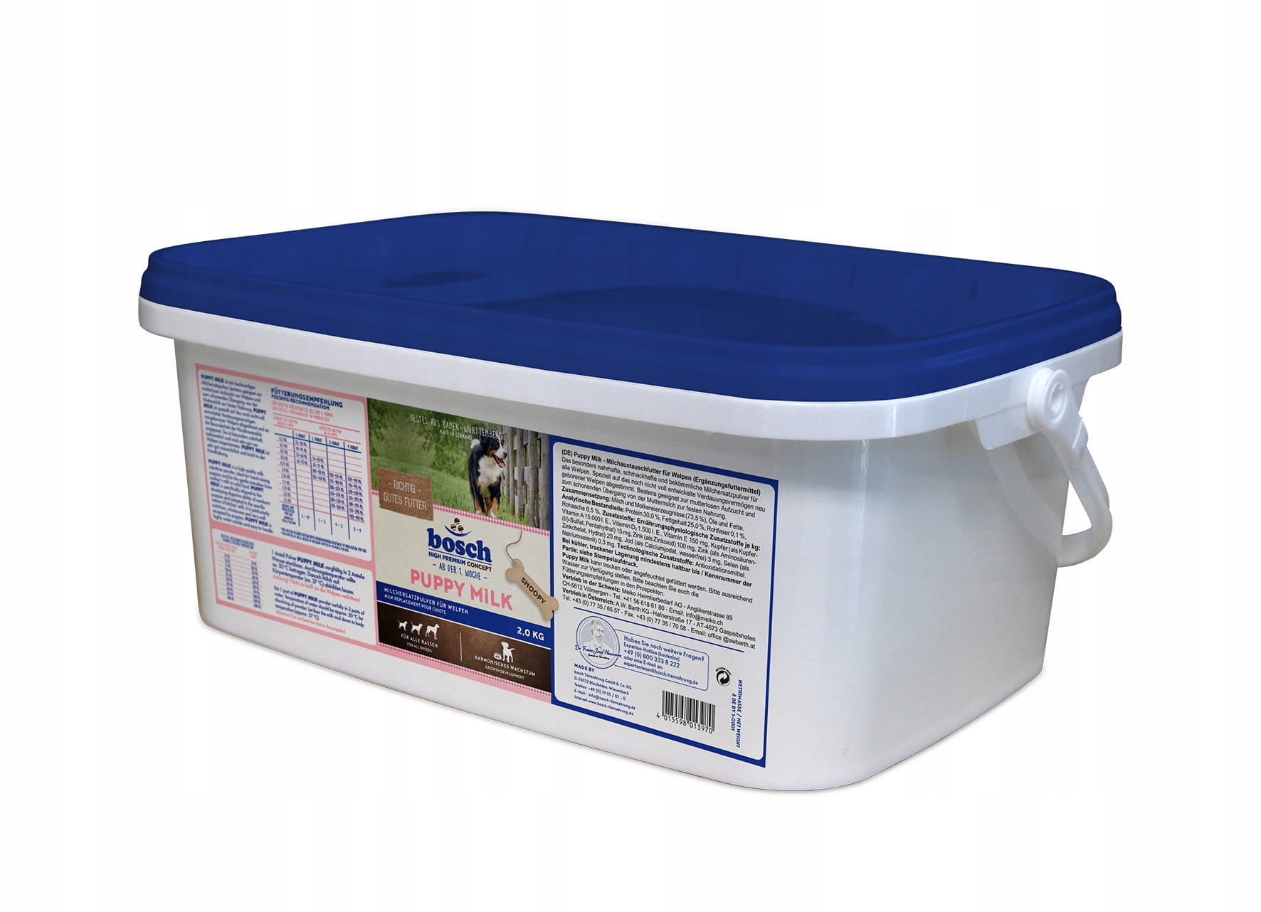 Levně Bosch Milk Náhradní Mléko Pro Štěňata 2 Kg, Datum 14.08. 2025