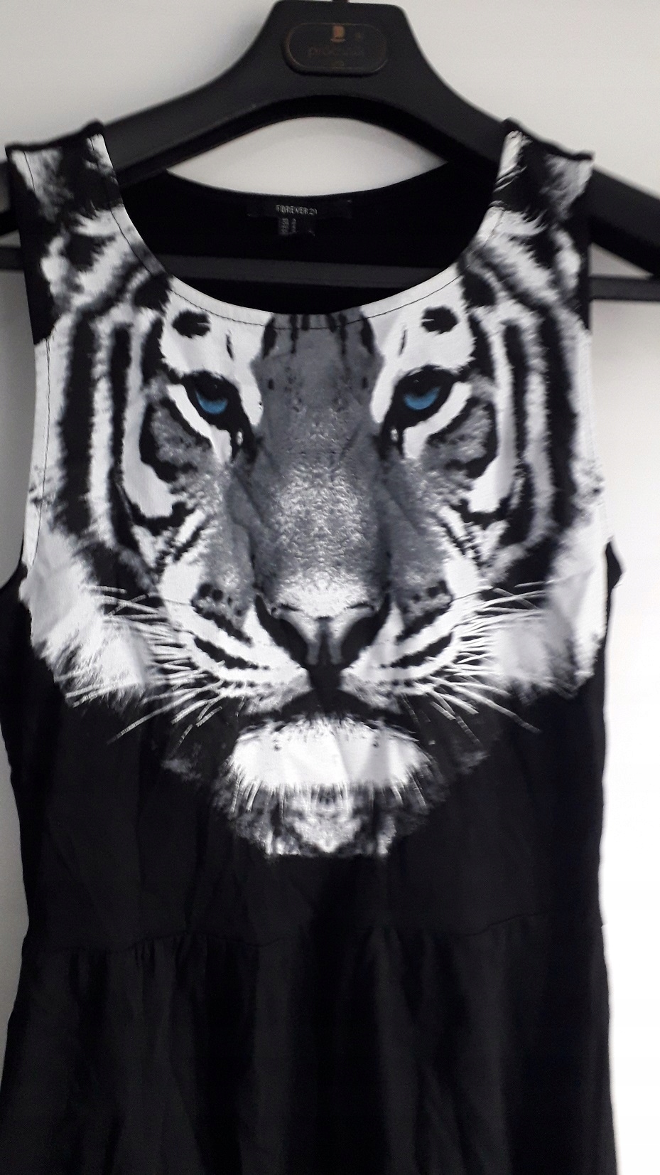 Forever21 sukienka z nadrukiem na lato zwiewna S Marka Forever 21