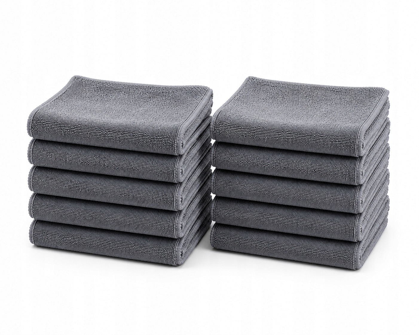 10 x Mikrofibra Professional 30x30 cm 320GSM Szara Ścierczka Uniwersalna