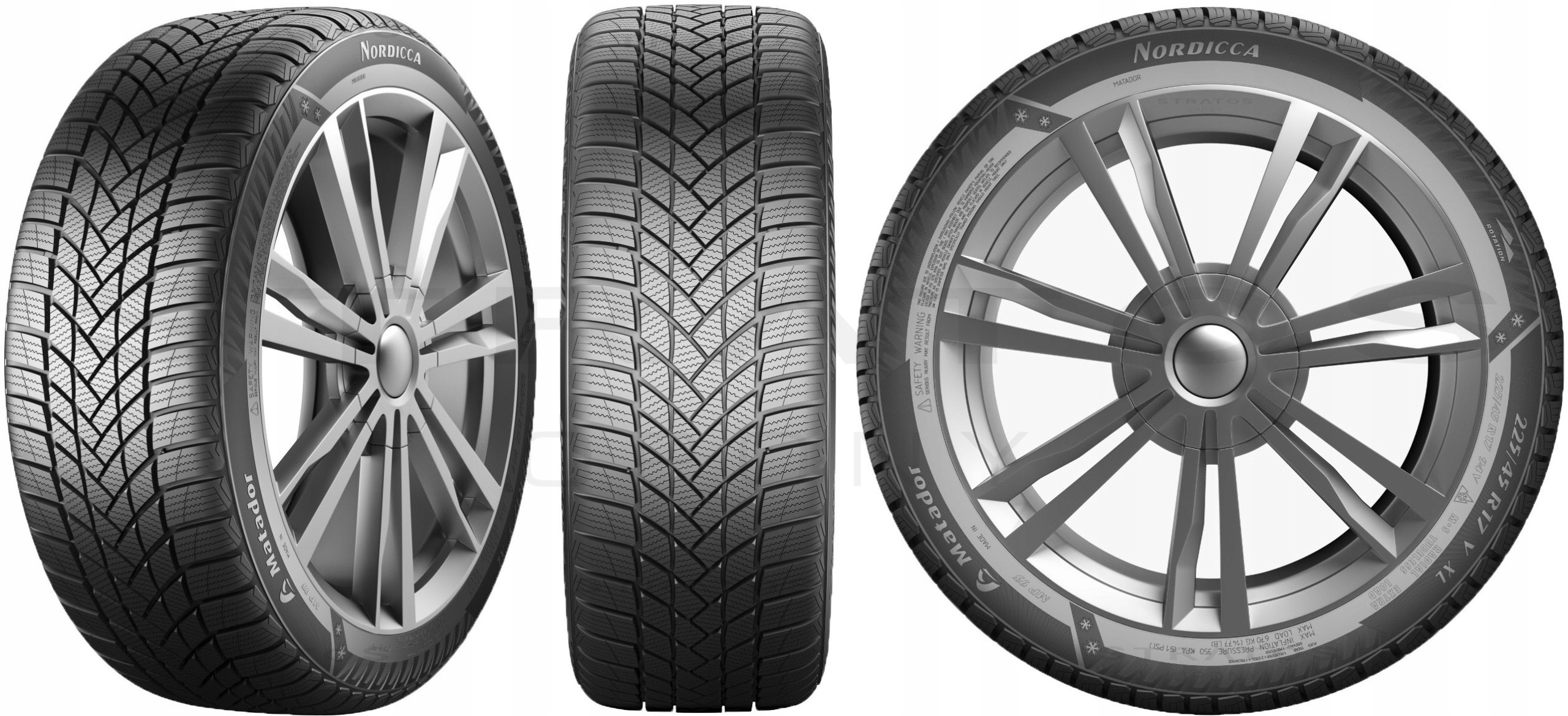4x 195/55/16 H XL Matador MP93 Nordicca
