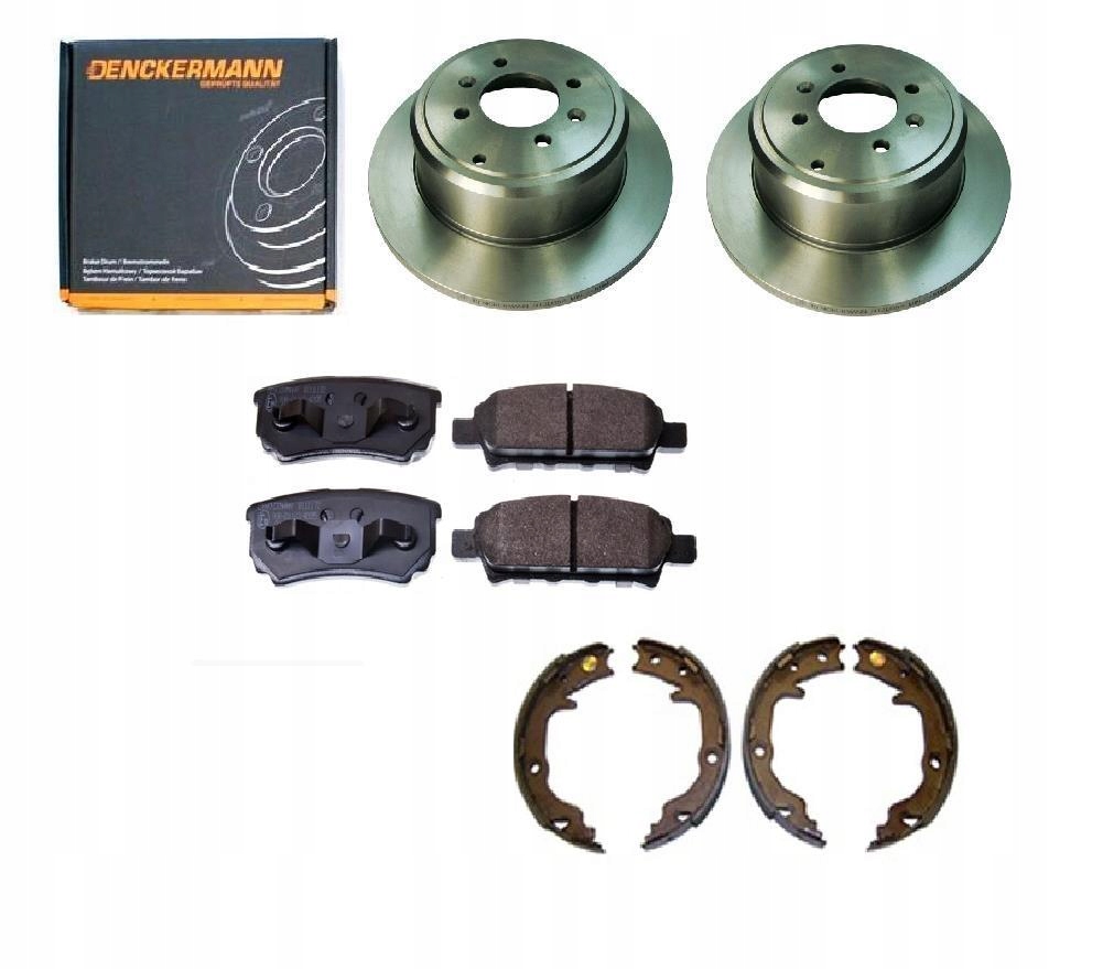 Kotouče Čelisti Lancer Cy 2007- Lancer Sportback 2007- Zadní Sada