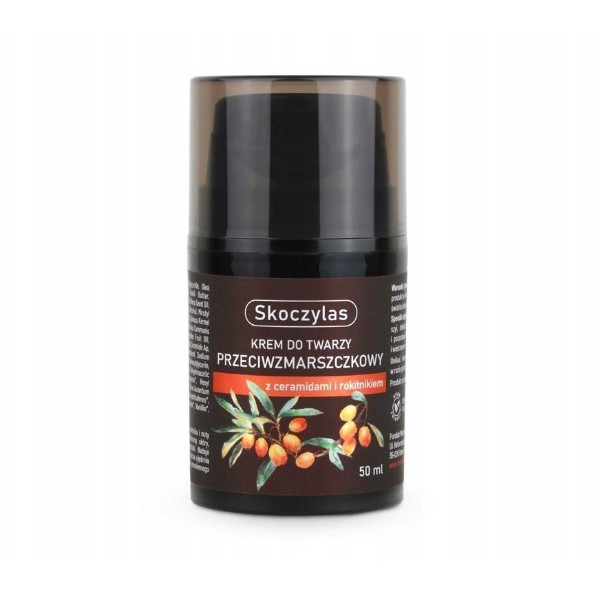 Skoczylas protivráskový pleťový krém s ceramidy a rakytník 50 ml