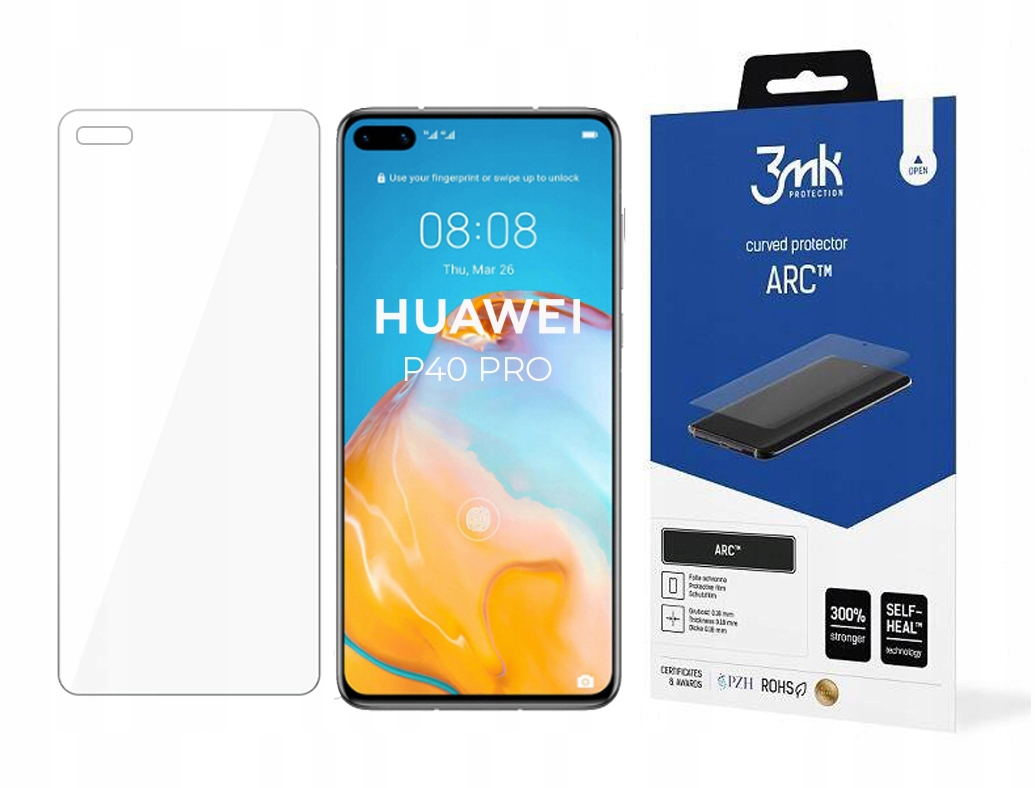 

3mk Folia Arc Se Fs do Huawei P40 Pro Fullscreen