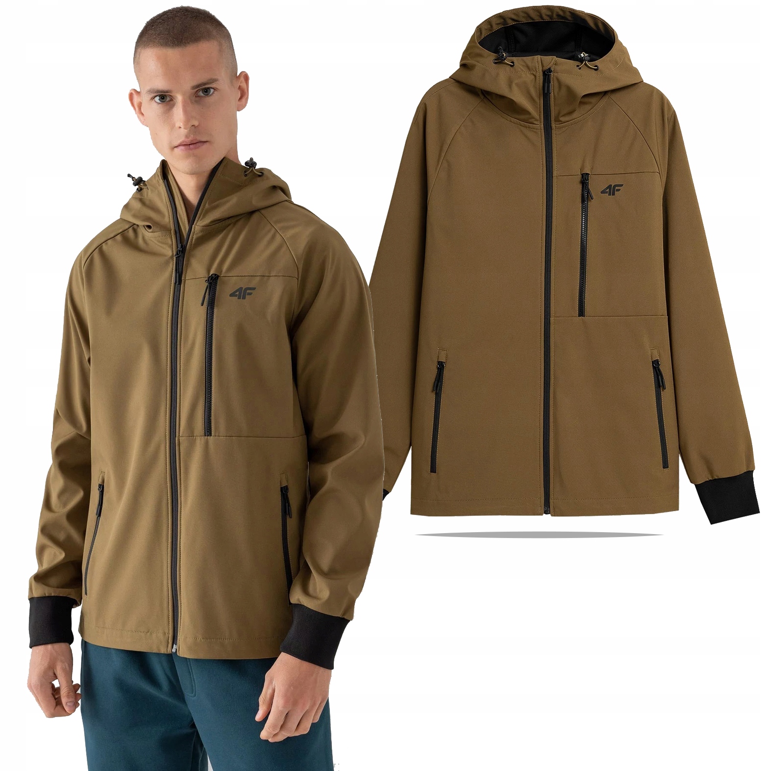 

Nowa Kurtka Męska 4F Softshell Z21-SFM002-81S r.L
