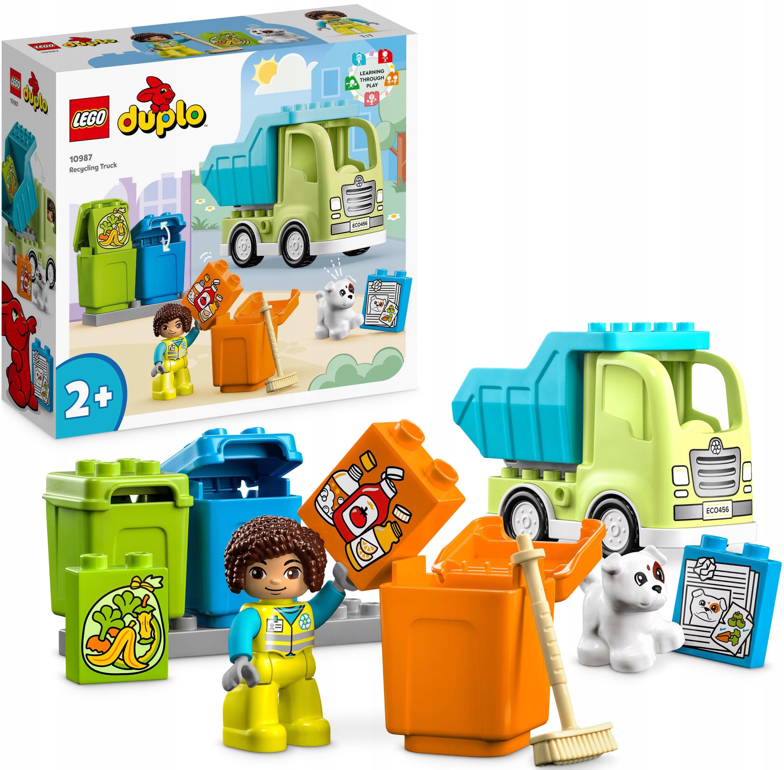 

Lego Duplo Ciężarówka recyklingowa 10987