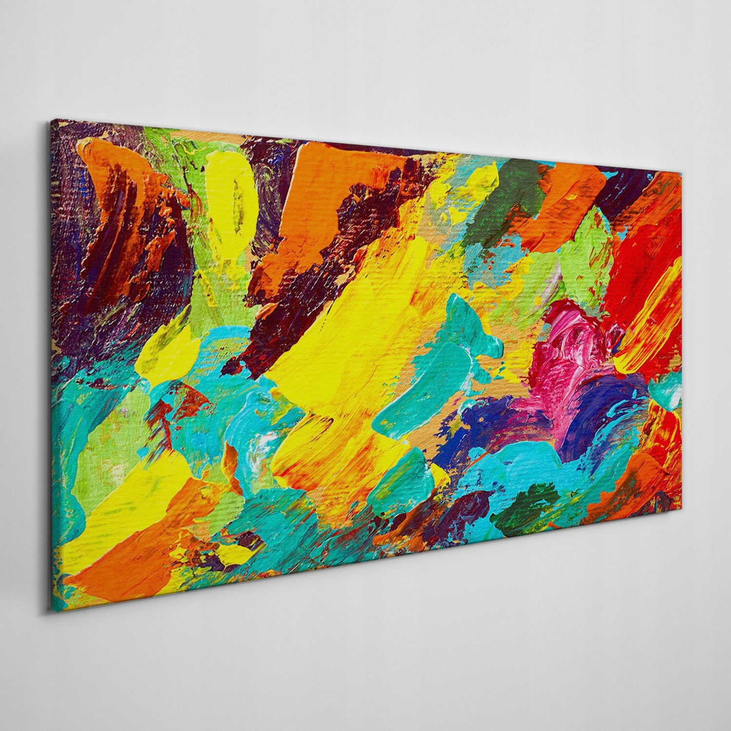 

Obraz ścienny na płótnie Kolorowe farby 120x60 cm