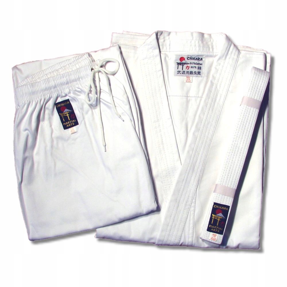 Kimono Karate karatega Chikara 140/150 cm z pasem
