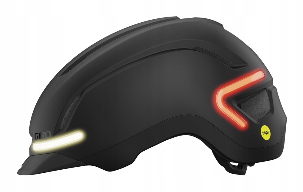 Městská přilba Giro Ethos Integrated Mips Led matte černá