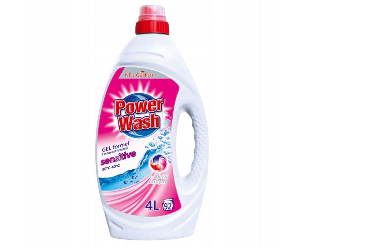 

Żel do prania Power Wash sensitive 4l