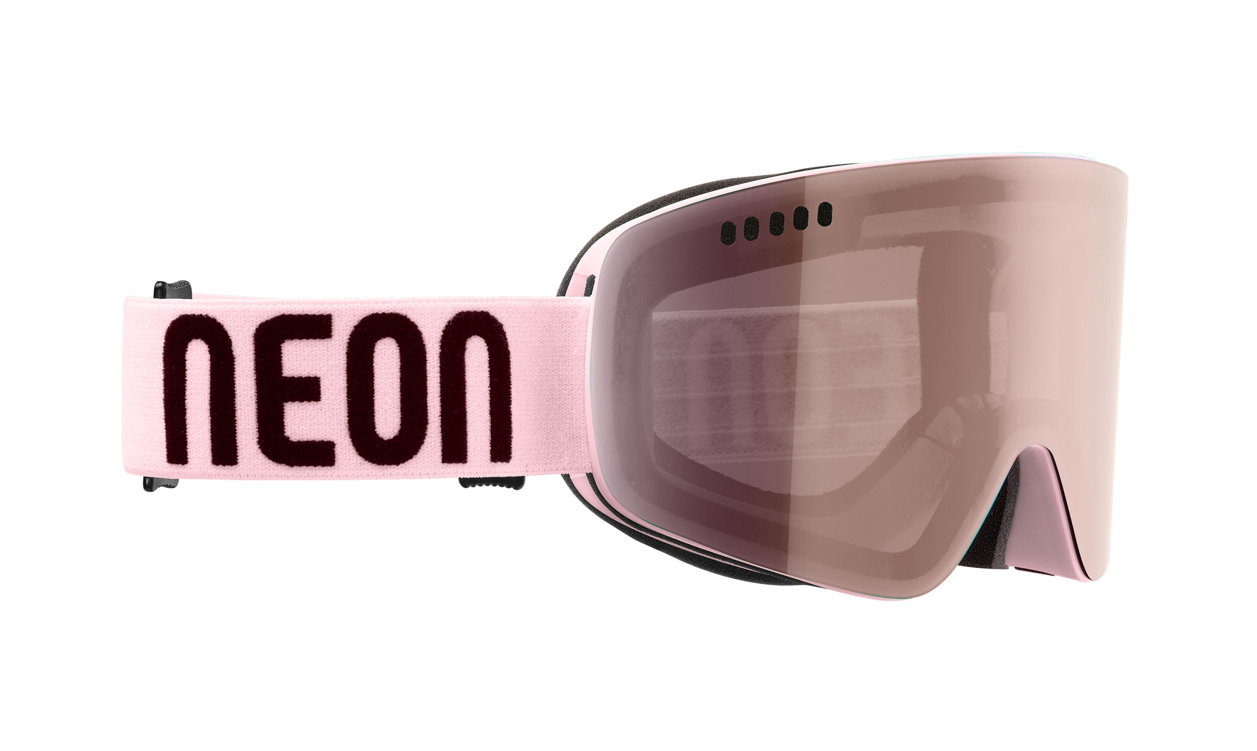 Lyžařské Brýle Neon Vertical Light Pink Mirror Light Pink CAT3