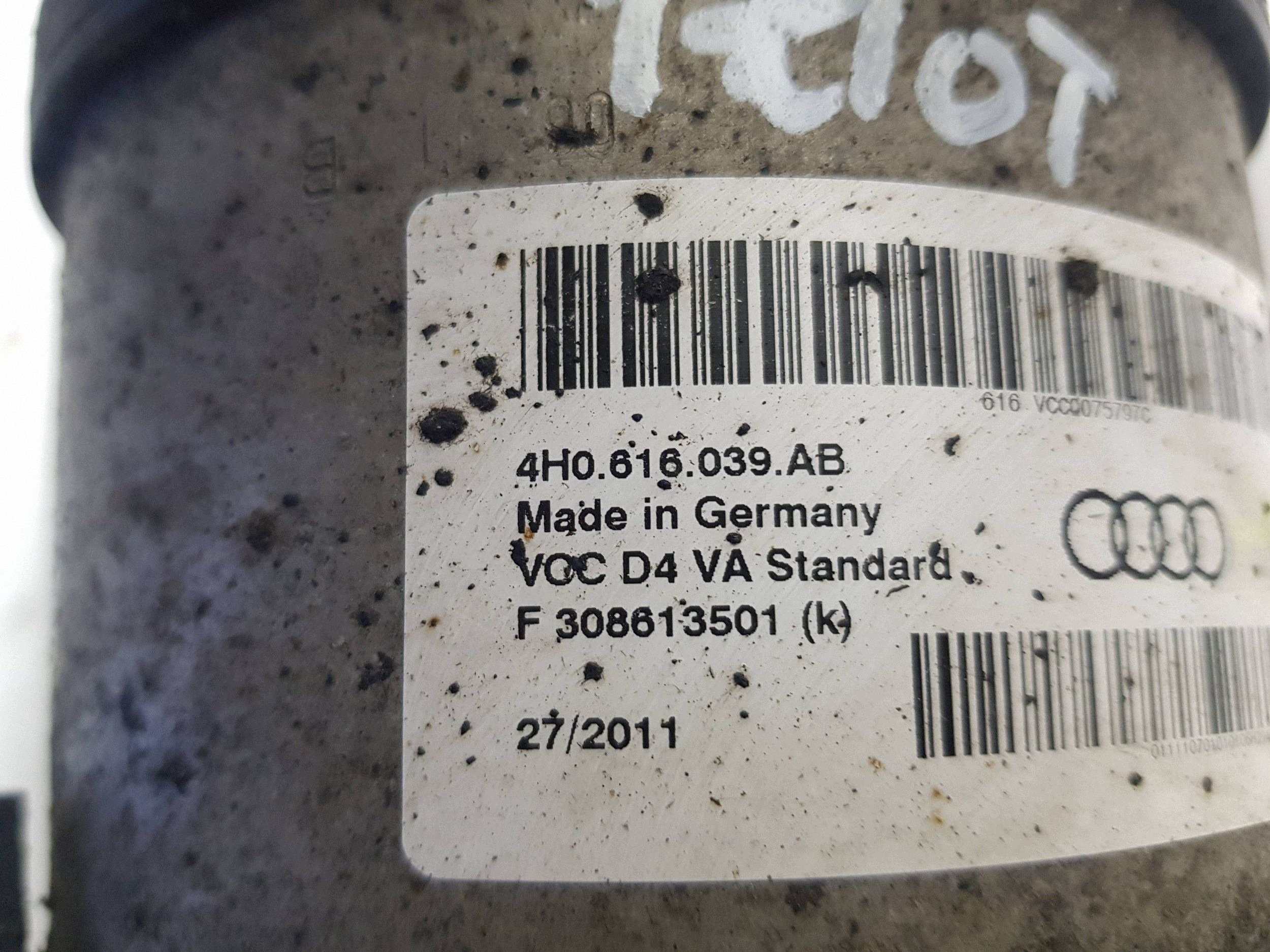 shock absorber right left front front AUDI A8 D4 4H0616039AB