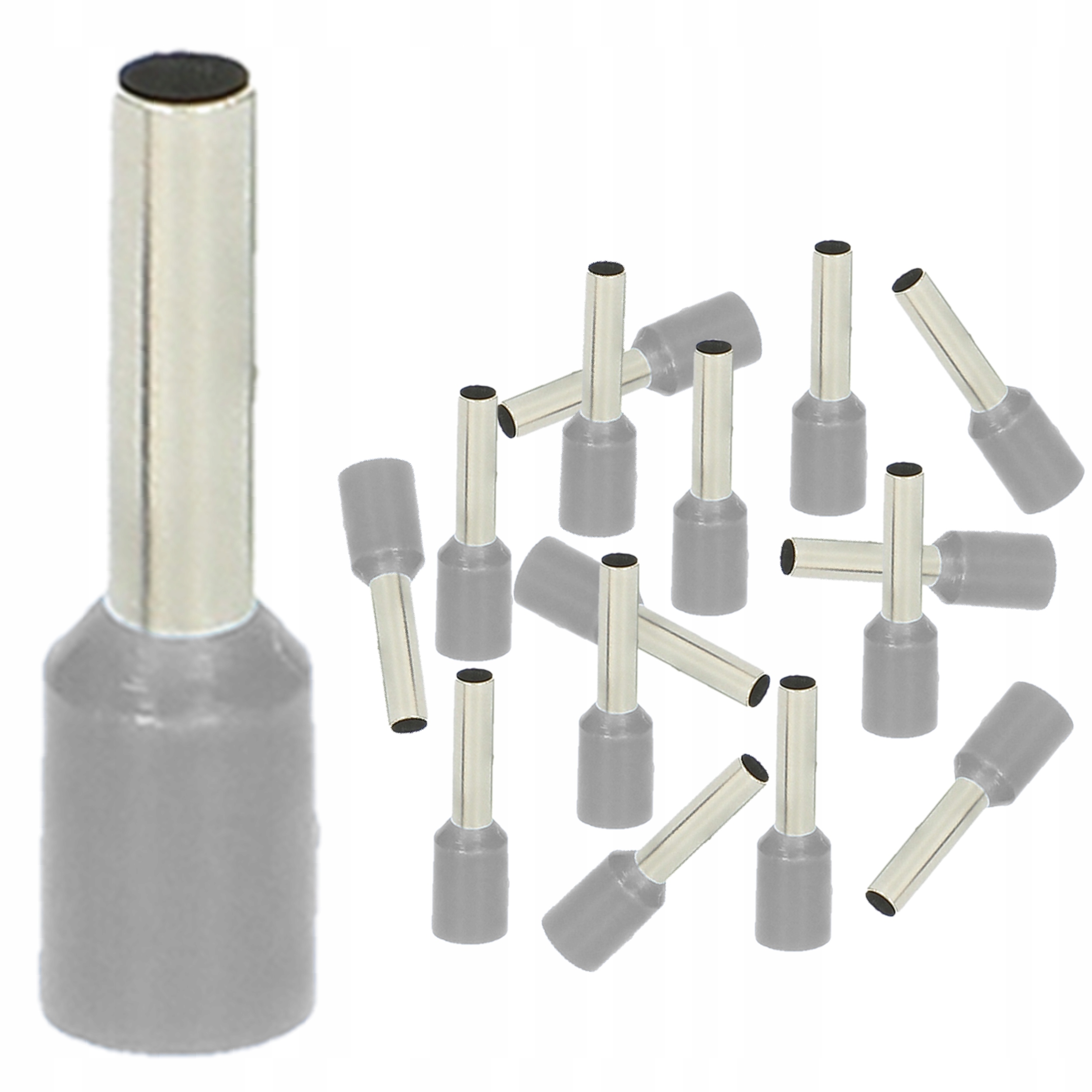 

Tulejki Izolowane Kablowe 2,5mm² x 10mm 100 Sztuk