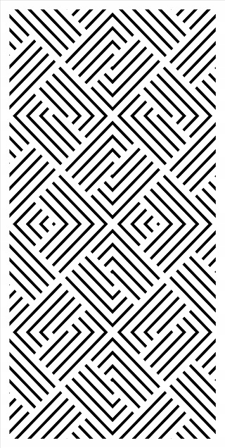 Malířská šablona na omítky 92 cm Architektonický beton Omítka