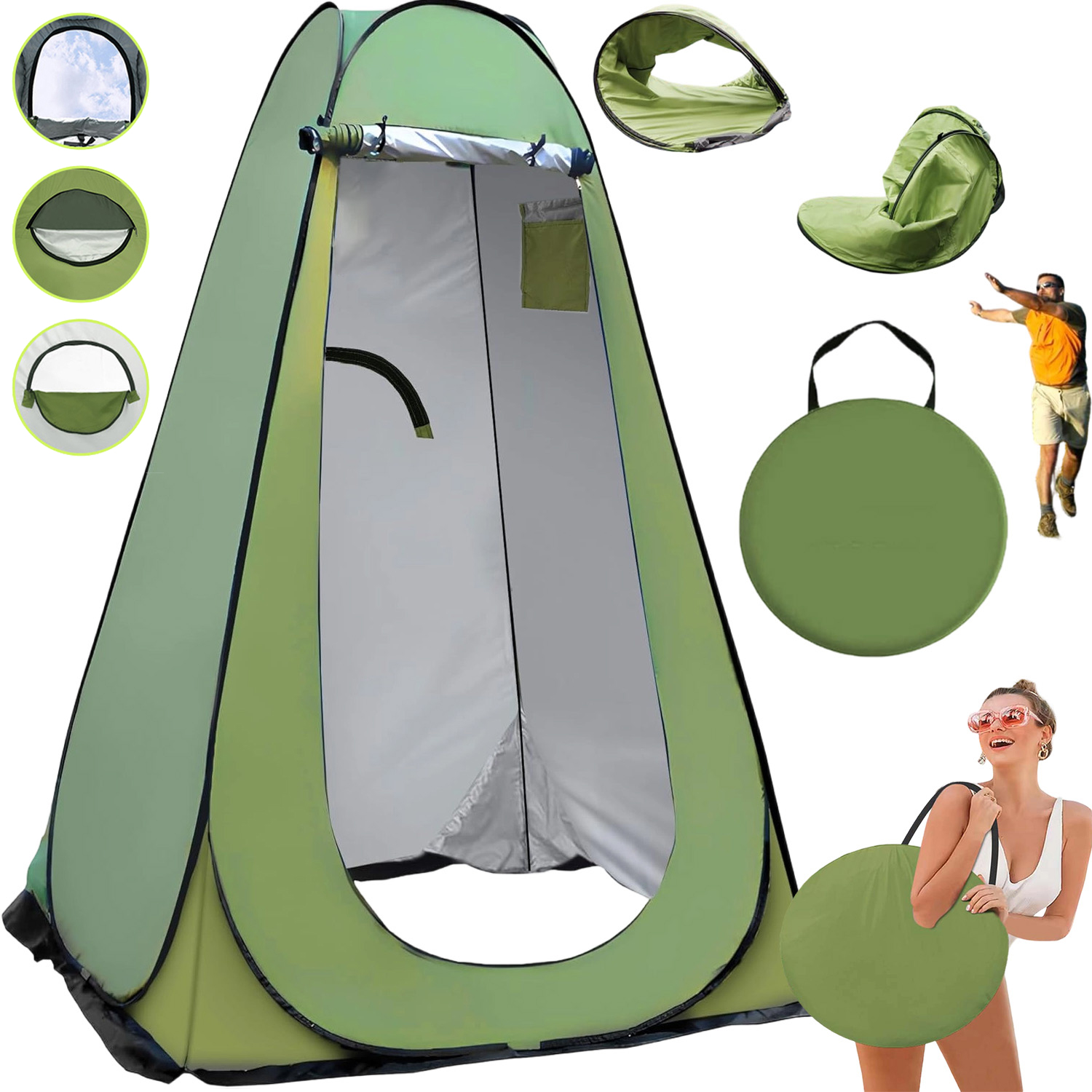 Namiot Przebieralnia Prysznic Plażowy Ochrona Przeciwsłoneczna Wodoodporny