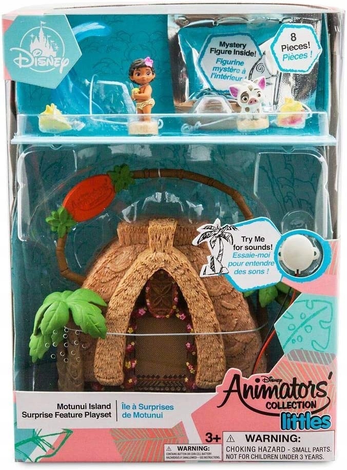 

Disney Store Moana domek śpiewający 7 figurek