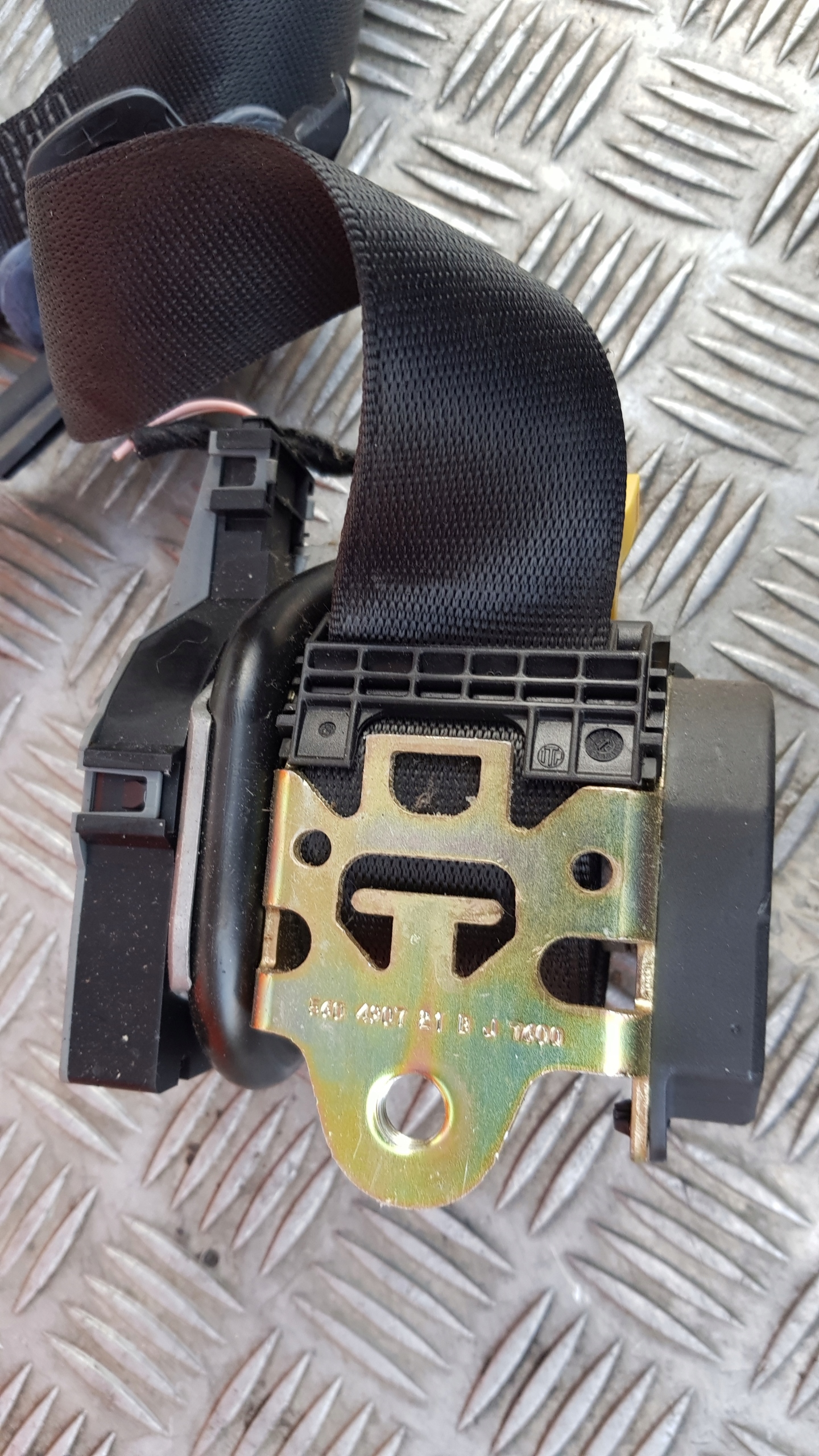 MERCEDES CLK W208 tension belt safety right front