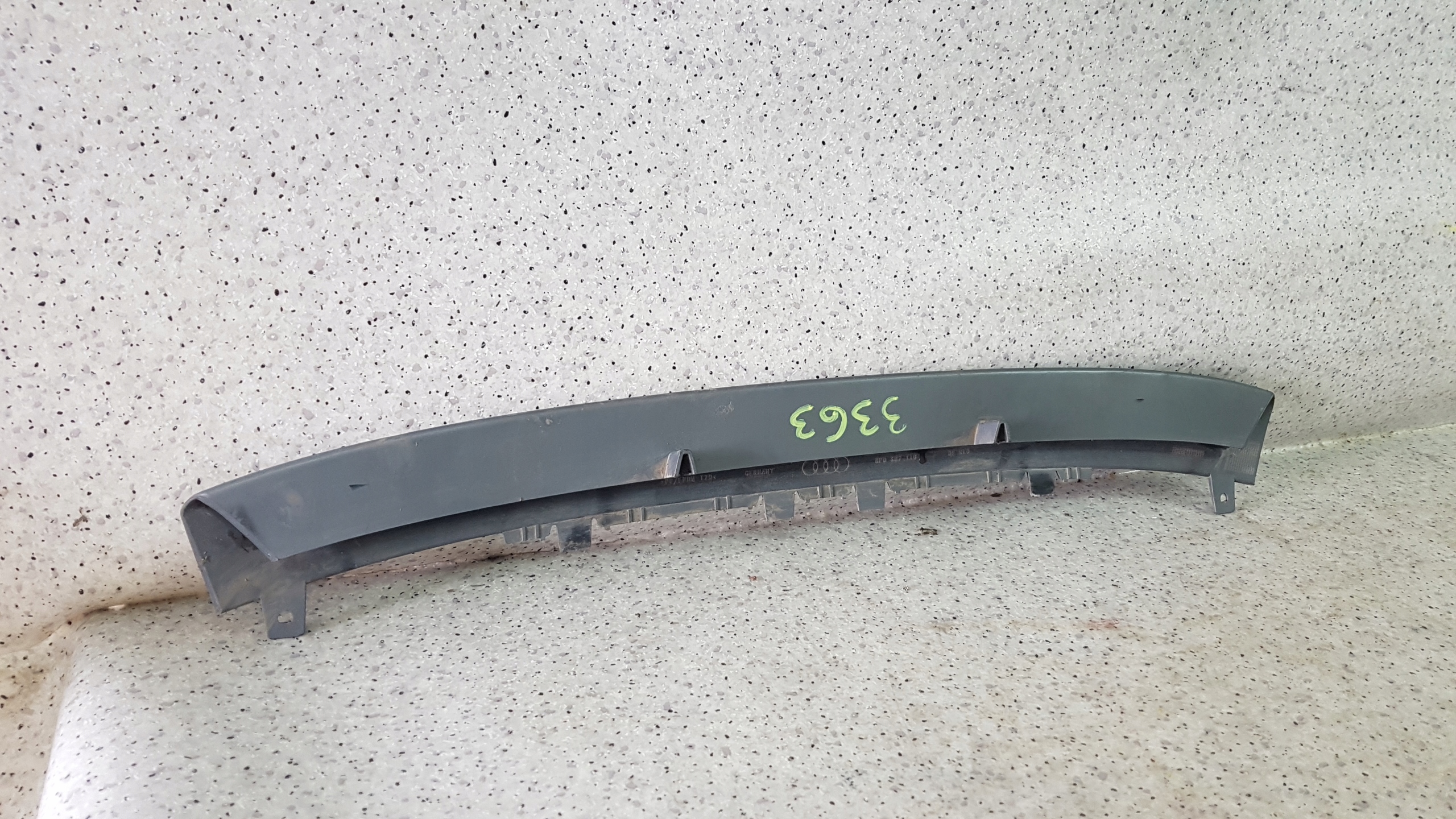 AUDI A3 8P s-line 2008 - SPOILER accessories of a bumper front front 3363