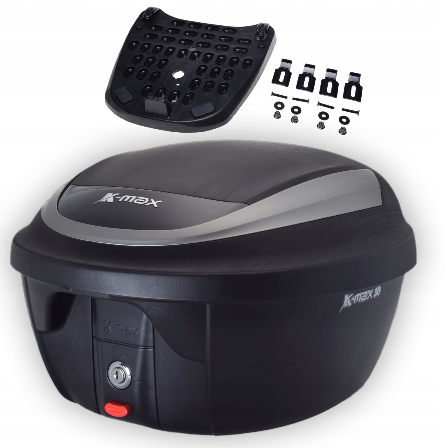 Centrálny Kufer K-max 30L Na Prilbu 46x44,6x33,5 S Montážnou Doskou