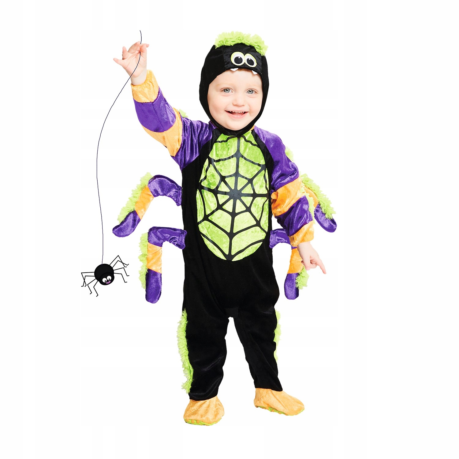 Kostium Strój dziecięcy Pająk Halloween 3-4 lata 98-104 cm