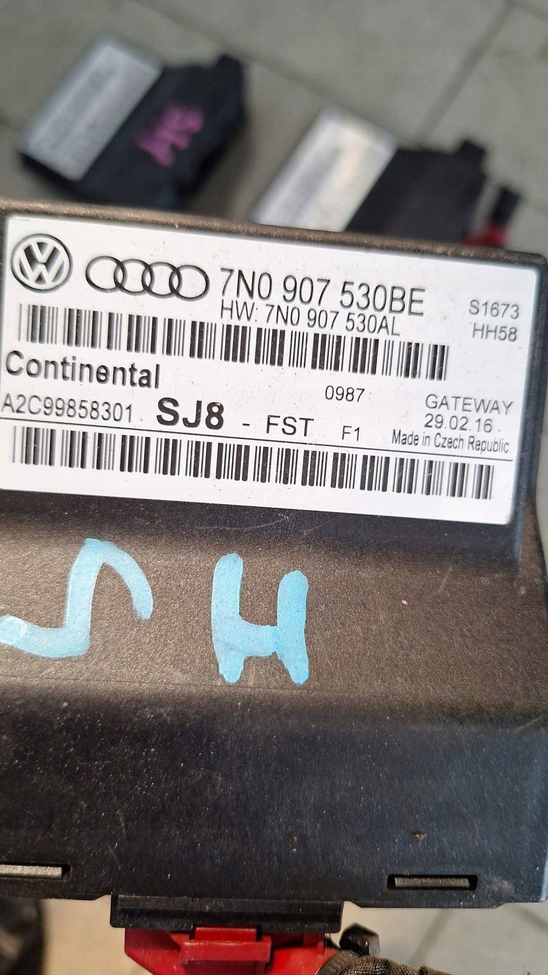 module control unit GATEWAY VW SEAT SKODA 7N0907530BE 7N0907530AL