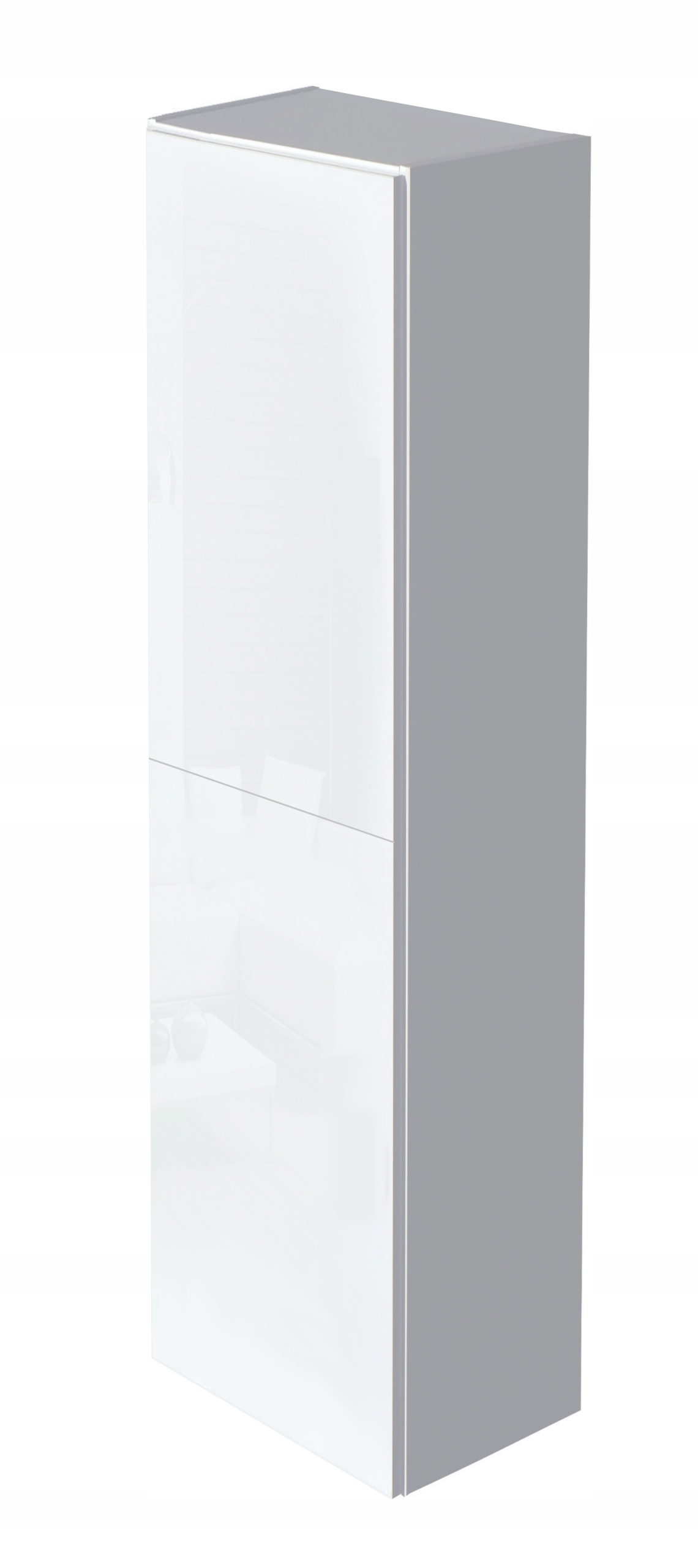 SZAFKA ŁAZIENKOWA WISZĄCA SŁUPEK 140 CM KLIK