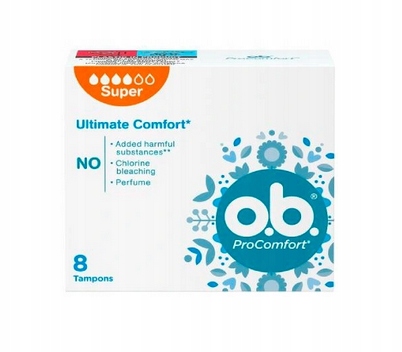

O.b. Ob ProComfort tampony 8szt