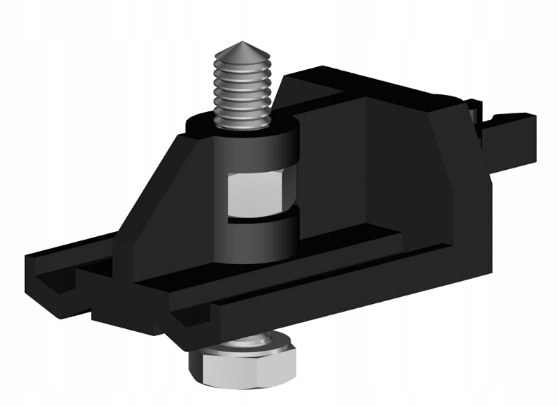 Klipstoper HERKULES stoper do drzwi przesuwnych