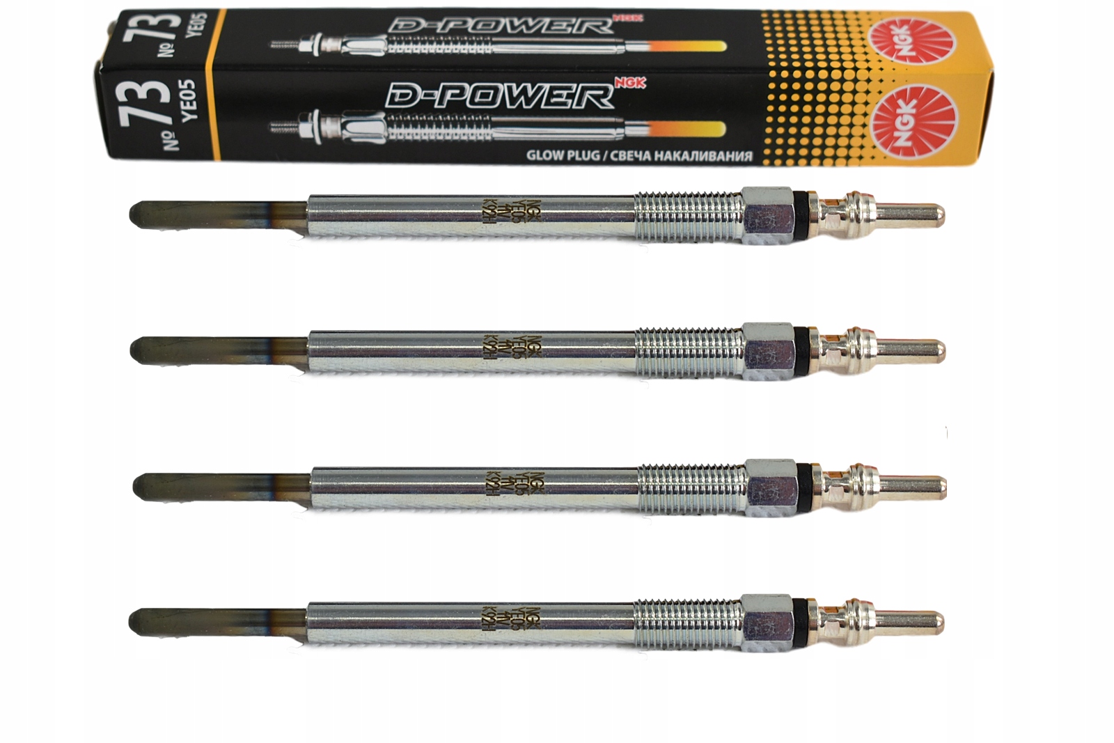 4 X ŚWIECE ŻAROWE NGK D-POWER 73 CITROEN 1.6 HDI