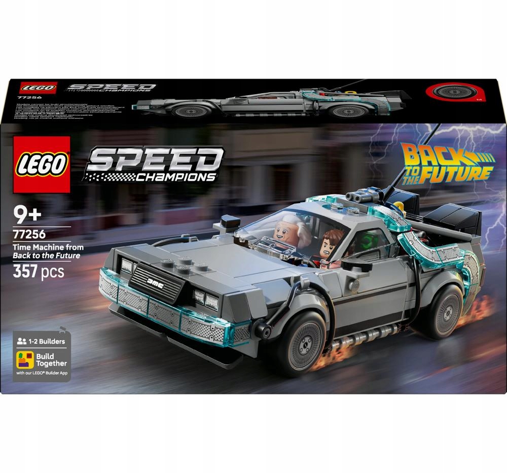 Lego Speed Champions Stroj času z Návratu do budoucnosti 77256