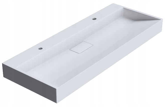 UMYWALKA KONGLOMERAT NABLATOWA 120x46cm 2 OTWORY