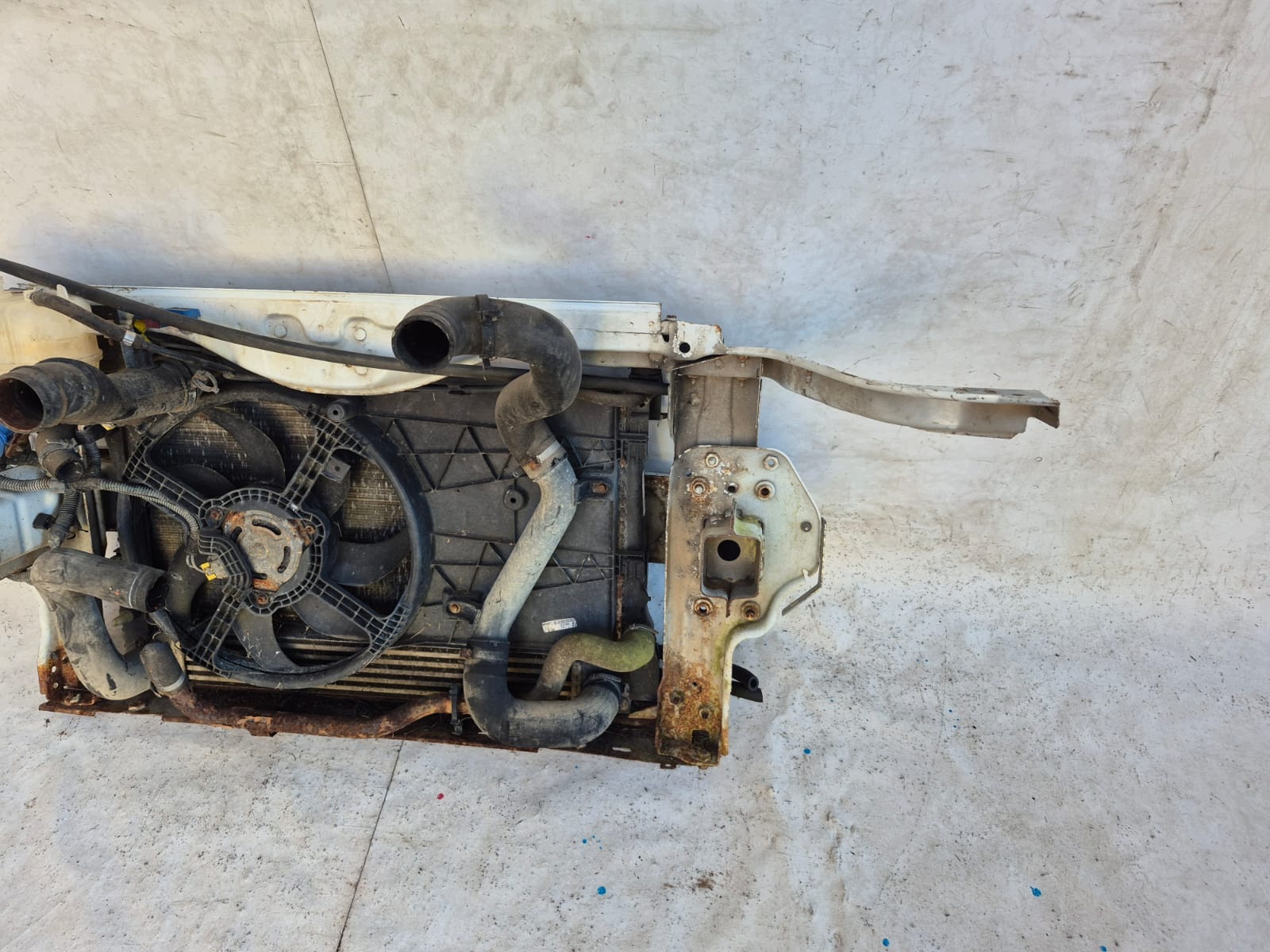 FIAT FIORINO NEMO BIPPER 07- front body wall front pillar iron