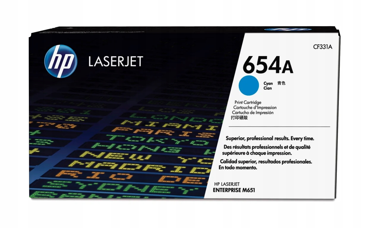 Toner Hp 654 LaserJet CF331 modrý (cyan)